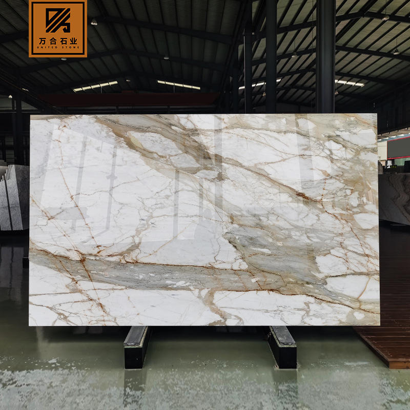 云浮石材白色天然大理石奢石卡拉金意大利奢石支持定制背景墙台面