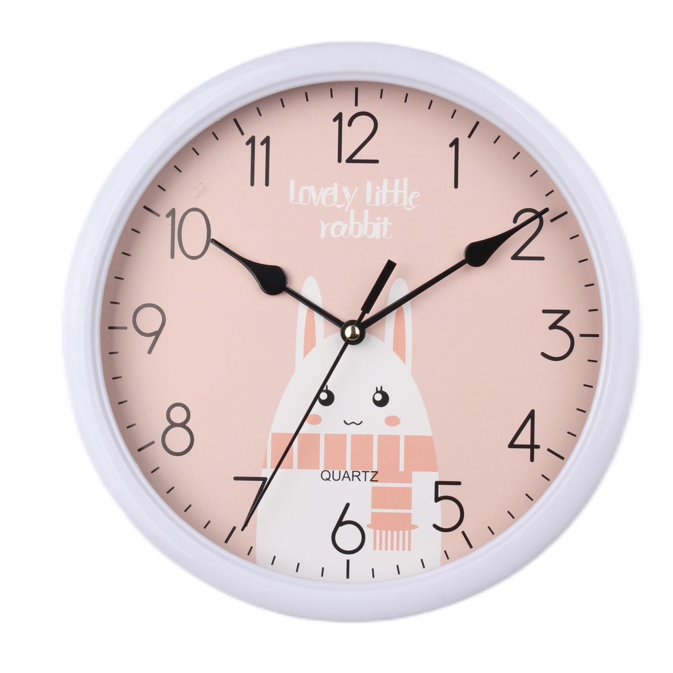 Silent Creative Wall Clock Cartoon Clock Cute Simple Home Living Room Children's Room Quartz Clock Bedroom Wall Hangings Watch