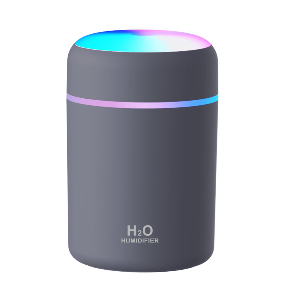 Colorful Horse Running Light Humidifier Car Humidifier Air Atomizer Aroma Diffuser Cross-Border Small Household Appliances 350ml