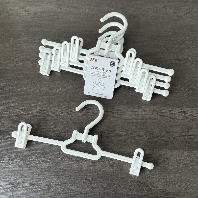 出口日本裤架裤夹家用裤子收纳衣架衣柜挂裙夹学生宿舍晾晒架夹子