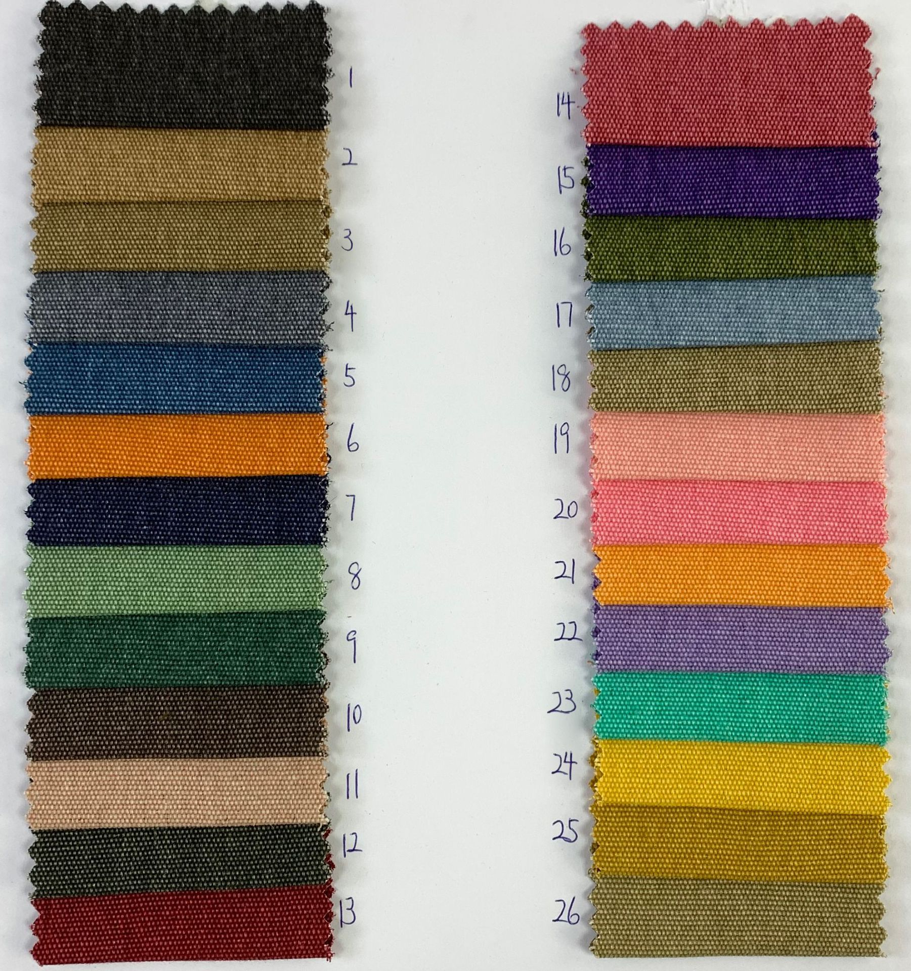 珠帆水洗棉布 细珠帆布手袋鞋材箱包面料 平纹洗染棉工装面料厂家