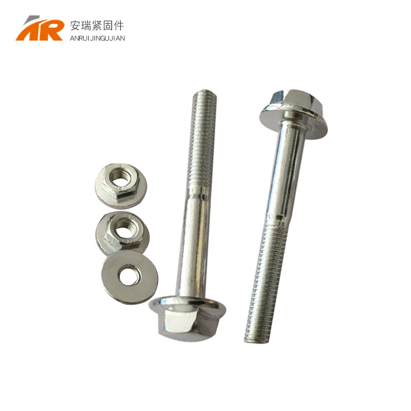 Truss Flange Bolt External Hexagon Bolt Big Head Flange Surface Screw 8*65 Hexagonal opposite Edge 14 Plate 21