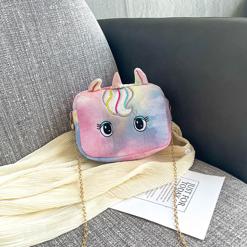 2021 Fashion Lovely Girl One Shoulder Messenger Bag Mini Contrast Color Ins Small Bag Cute Cat Women's Bag Summer New