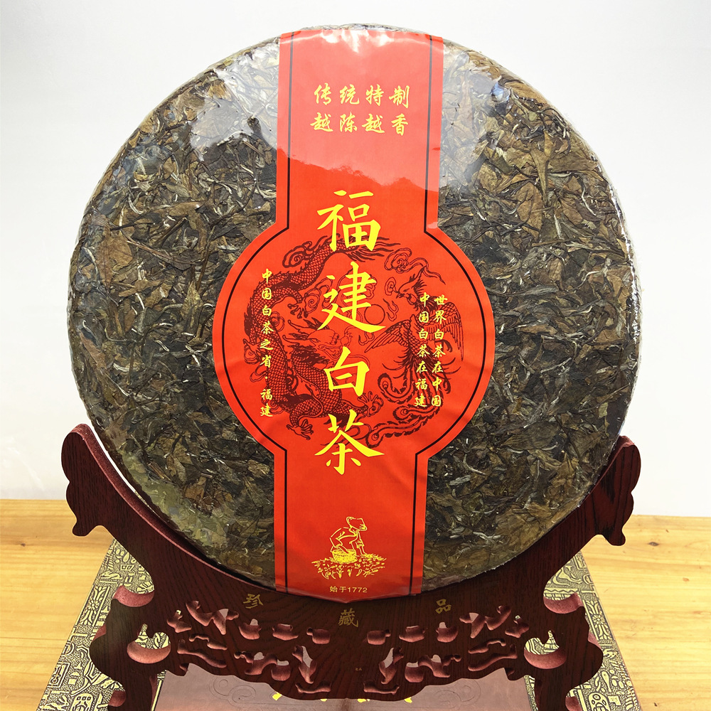 福建白茶老寿眉6斤大饼福鼎大白茶贡眉3000g高山白茶茶叶厂家直供