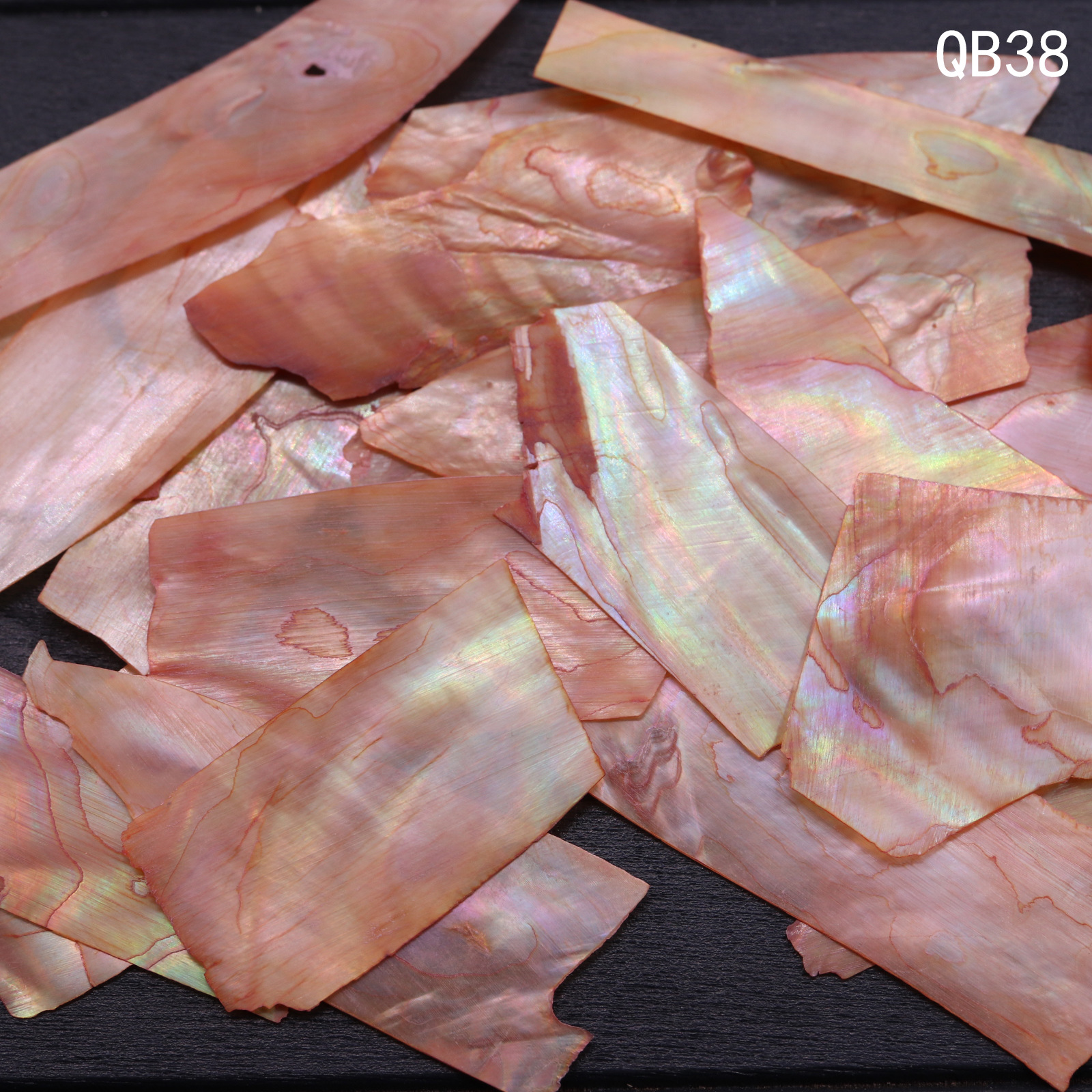 螺钿片淡水河贝壳大螺钿薄片diy灯罩吉他漆画家具民俗风罗钿螺填