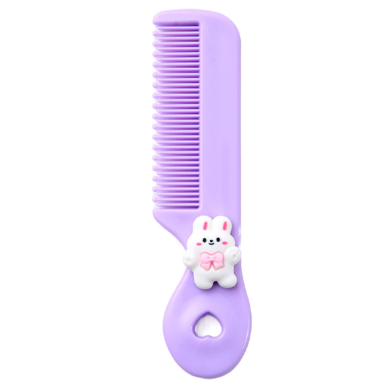 Cute Children Mini Small Comb Cartoon Portable Portable Bangs Broken Hair Vent Comb Little Girl Girl Comb