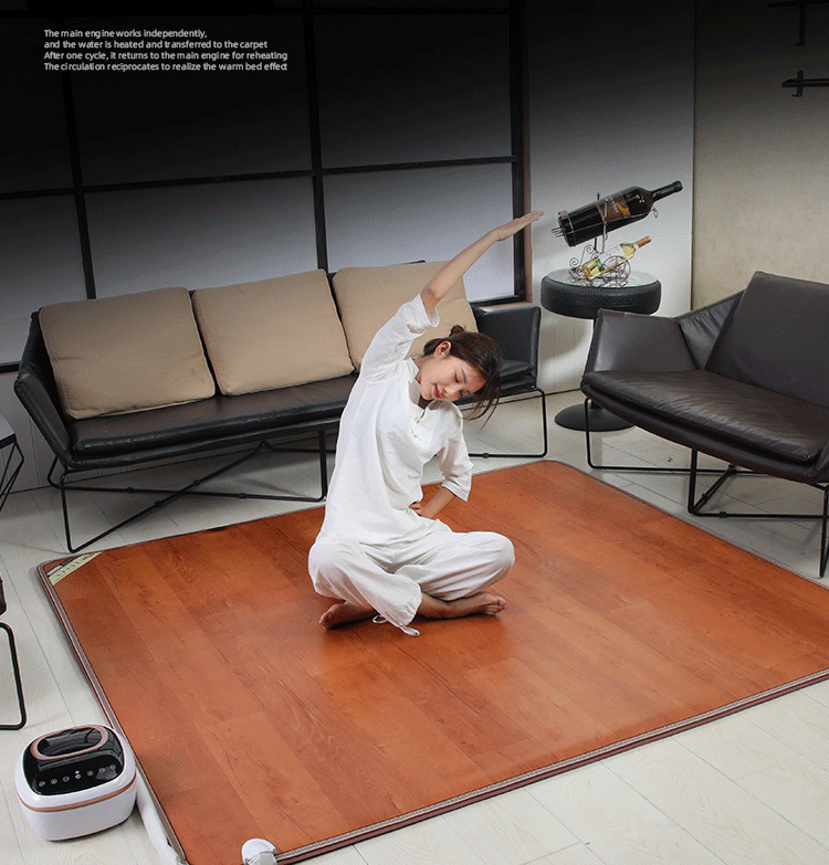 多恩地暖垫双人水暖毯电热地毯客厅加热垫水暖炕家用水循环地热垫