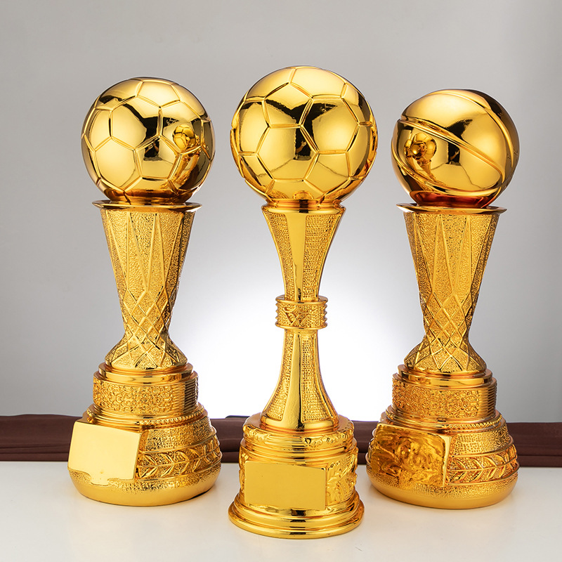 篮球nba奖杯38cm高冠军杯校园篮球比赛奖品树脂工艺摆件冠亚季