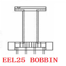 EEL25高频电木骨架EEL25变压器骨架EEL25骨架立式 4-4