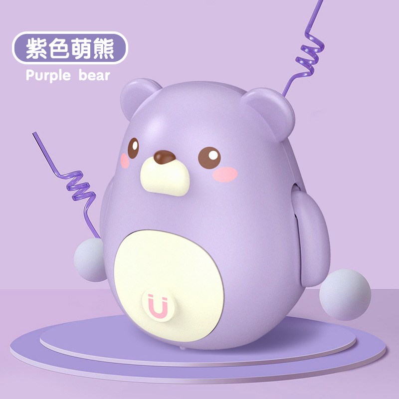 抖音网红磁力电动摇摆小鸡猴子小猪宠物学步益智儿童