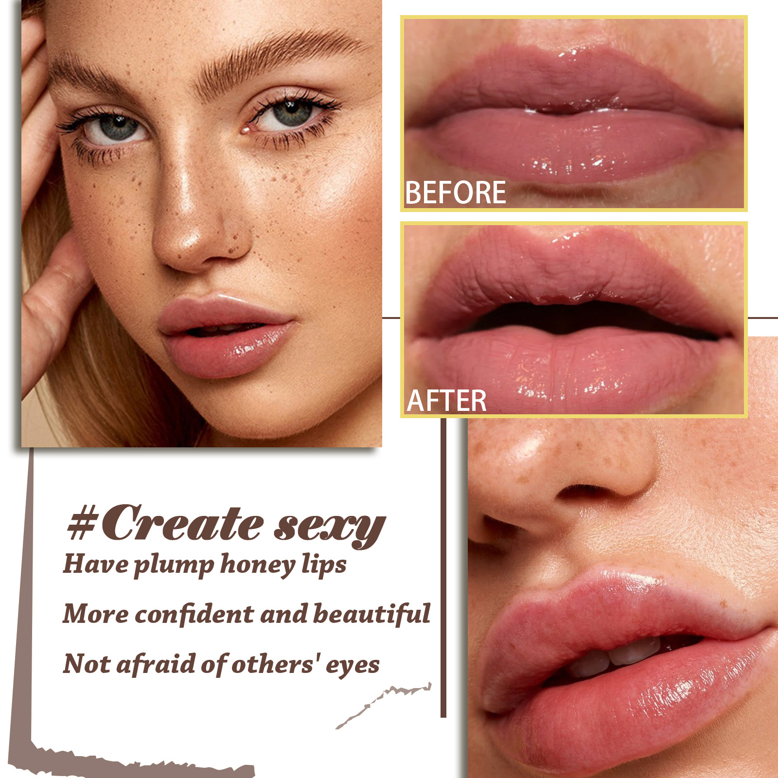 Eelhoe Lip Essence Full Lips Remove Dead Skin Remove Black Lip Color Tender Lip Fade Lip Lines Moisturizing Lip Essence