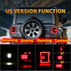 2021 new pattern JL Horse Herder LED Black 4 function Taillight automobile refit Welcome function