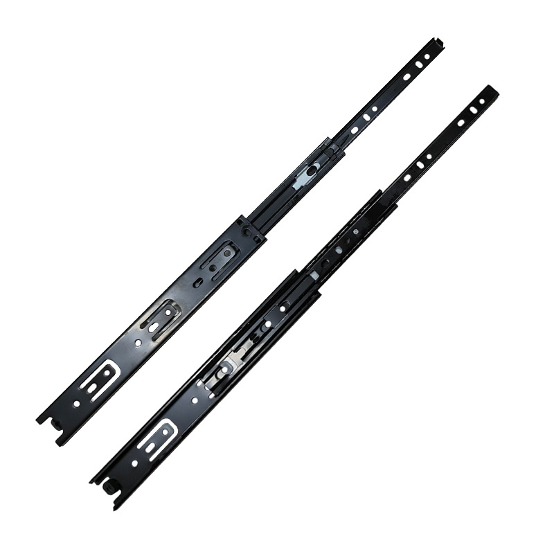 bk9k批发10mm老式超薄三节滑轨30超窄抽屉滑道键盘走轨老家具五金