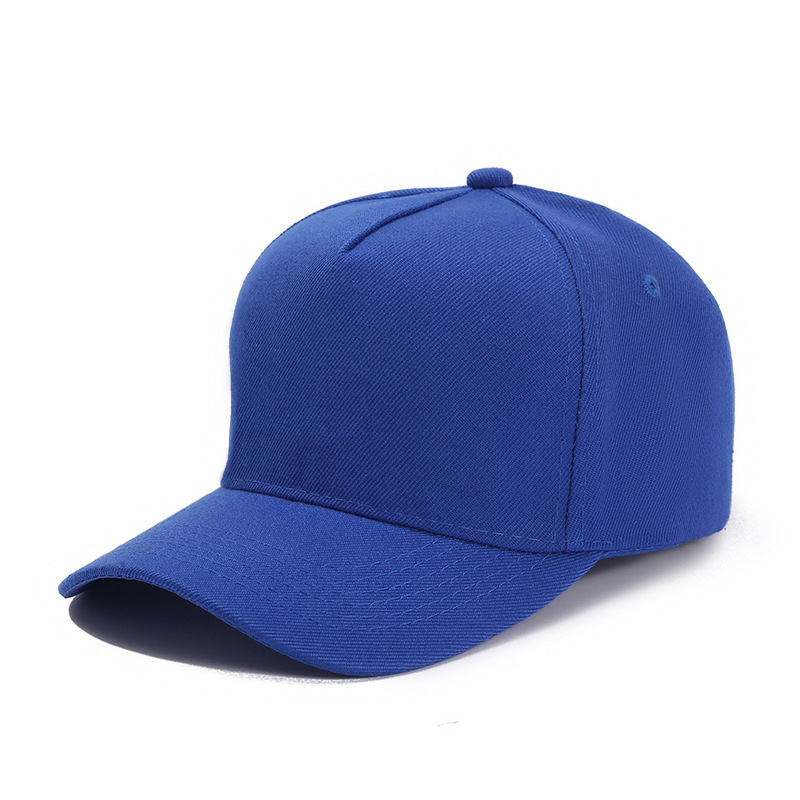 New Mao Qing Solid Color Light Board Baseball Cap Printing Picture Printing Advertising Cap Customized Summer Outdoor Sun-Proof Peaked Cap