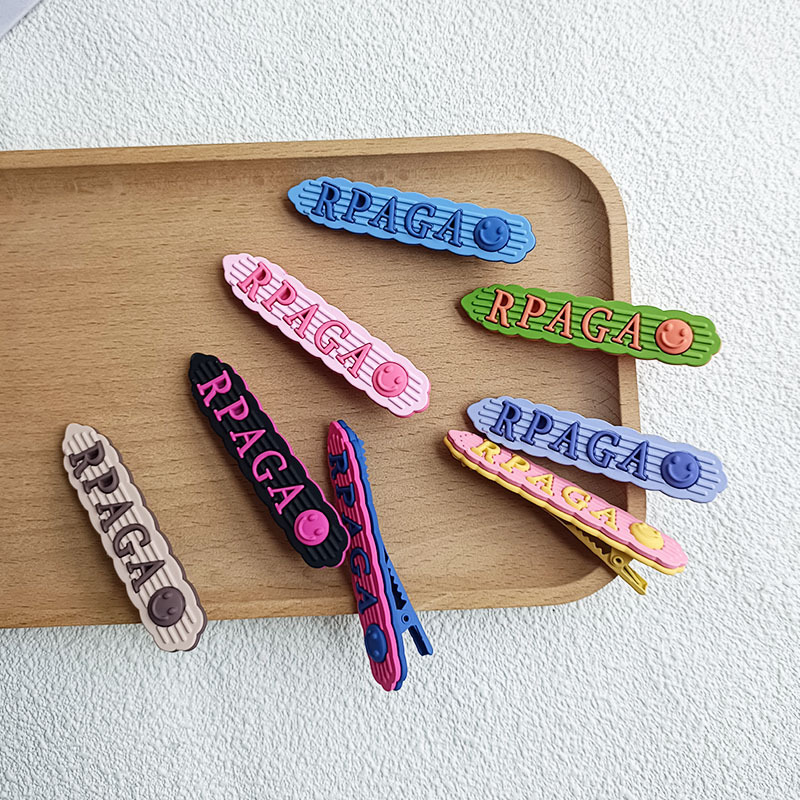 Summer Candy Color Bang Clip Barrettes Online Influencer Refined Side Hairpin Female Japan and South Korea Cute Broken Hair Small Clip Headwear