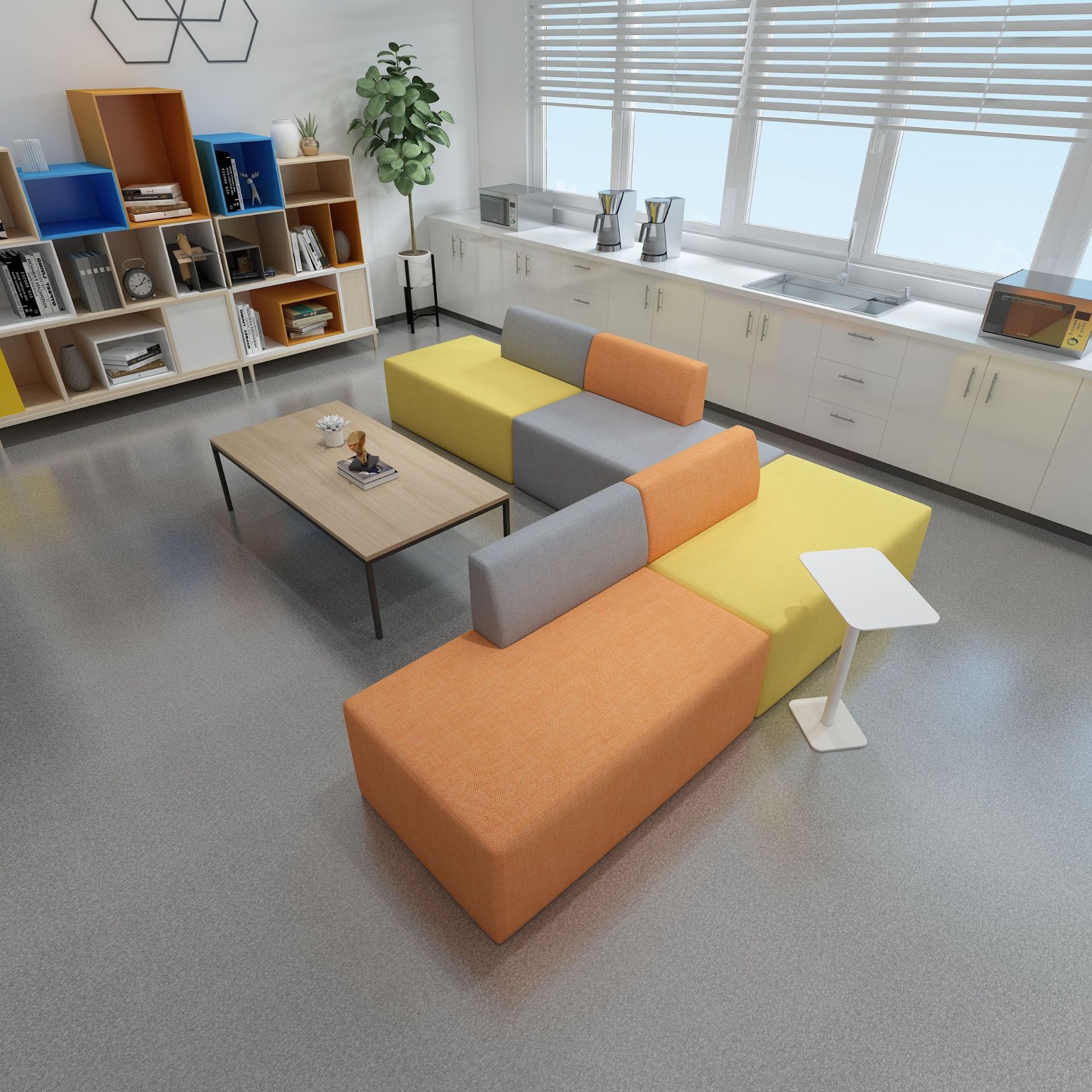 商场中心大卖场公共大厅酒店办公会客洽谈休闲室个性创意沙发组合