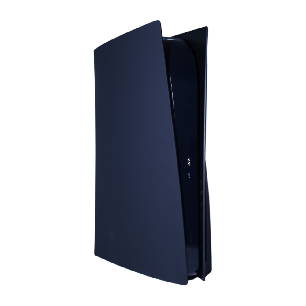适用于ps5光驱版主机外壳 ps5游戏机替换外壳 ps5黑色磨砂abs面盖