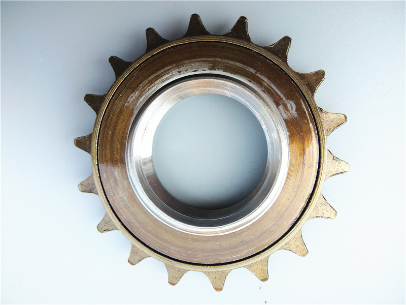 普通单车单速16牙18牙20牙22牙飞轮折叠淑女车齿轮自行车链轮链条