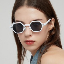 小框不规则太阳镜欧美ins时尚多边形太阳眼镜2023新款跨境潮墨镜