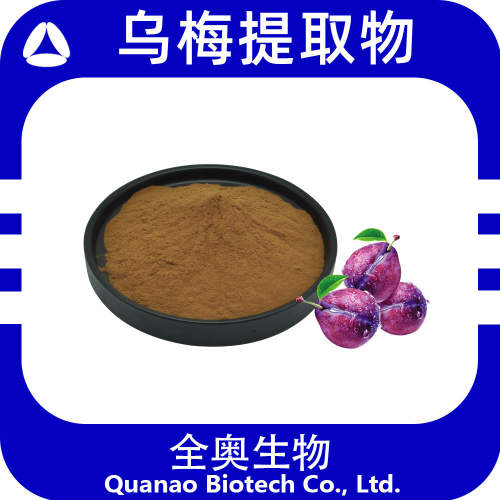 乌梅提取物10:1全奥生物 水溶乌梅粉 乌梅果粉原料现货供应包邮