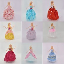 30厘米娃娃衣服尚胜芭巴比公主裙洋娃娃服饰女生换装玩具婚纱娃娃