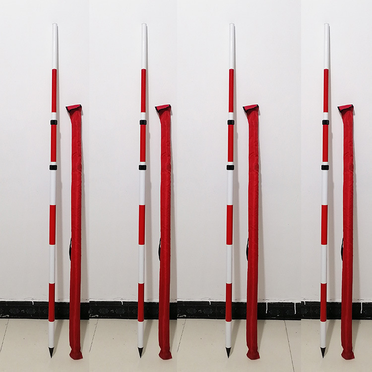 全站仪棱镜对中杆支架三脚架gps/rtk支架杆5米对中杆连接头碳纤杆