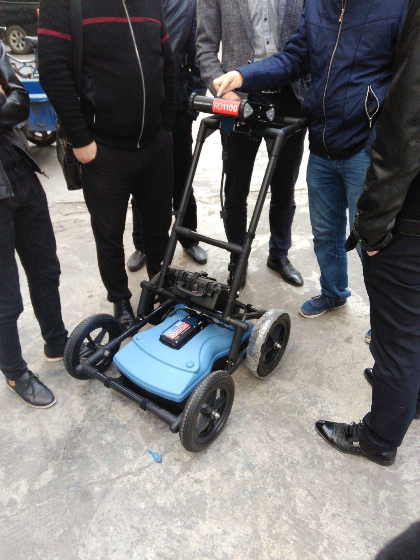 英国雷迪 探地雷达 rd1100地下管线探测仪非开挖管道检测金属pe管