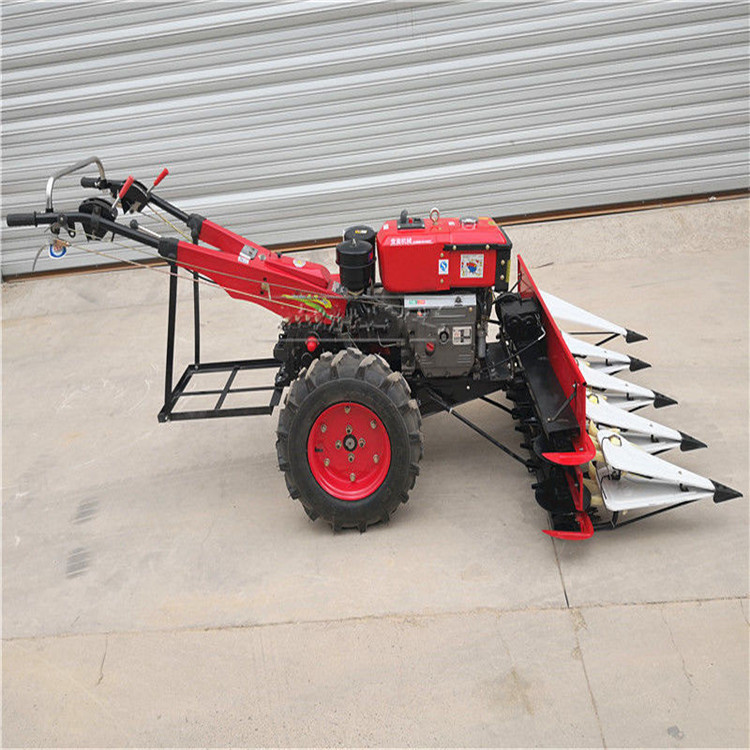 农用手扶柴汽油微耕机 手扶拖拉机前置秸杆割晒机 水稻收割机价格