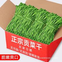 新货无叶贡菜干干货新鲜火锅食材苔干苔菜脱水蔬菜干响菜500g