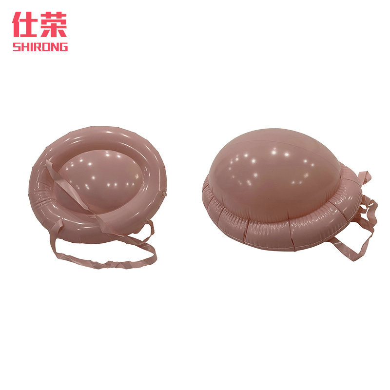 现货pvc充气圣诞老人大肚子 cosplay派对道具 孕妇假肚子肚皮玩具