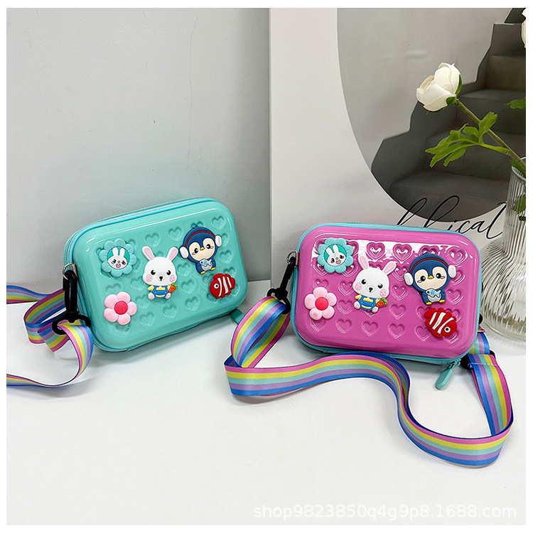 New Cartoon Children's Bag Crossbody Bag Parent-Child Toy Bag Casual Boys and Girls Shoulder Accessory Bag Wholesale