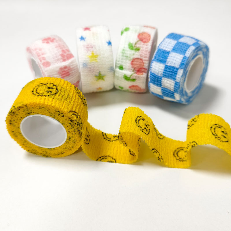 十字绣工具手指绷带自粘防磨手保护手指护指胶带绣无纺布配件