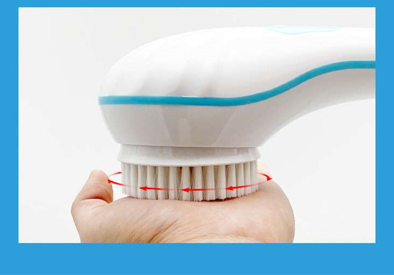 新款防水电动按摩洗澡刷沐浴刷多功能长柄搓背搓澡器洗浴刷去角质