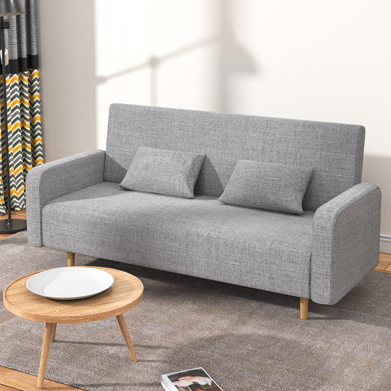 租房小沙发可折叠沙发床两用小户型布艺沙发简易客厅公寓出租房