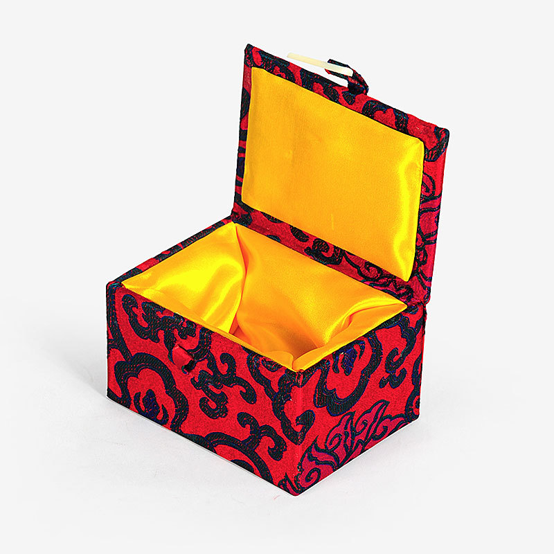 锦盒包装定制-北京礼盒厂家定制批发布面传统礼品盒印章盒子制作