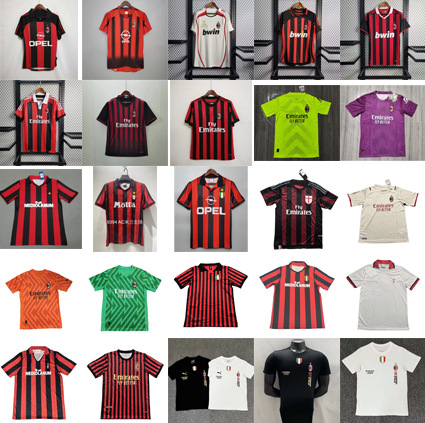 足球服ac米兰系列ac0607赛季联名版纪念版复古球衣-阿里巴巴