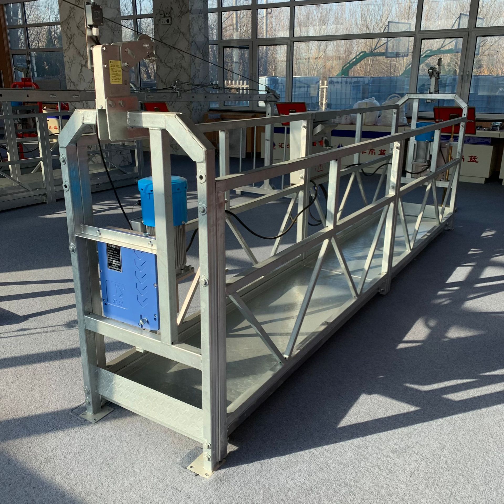 直销专业 高空电动吊篮 6m建筑高空施工作业吊篮 安全电动吊篮-报价-