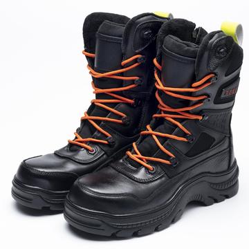 新款足部防护救援靴战斗靴劳保鞋防砸防刺穿 救援救援皮靴