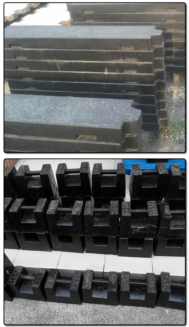 现货供应铸铁配重块 配重铁 电梯配重块 徐工配重铁 船用配重铁