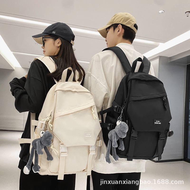 Schoolbag Male Junior High School Student 2022 New High School and College Student Middle School Student Female Fashion Brand Large-Capacity Backpack Backpack