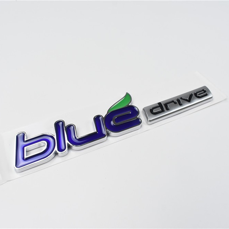 bluedrive车标适用全新途胜叶子板标志翼子板侧标bluedrive车标贴