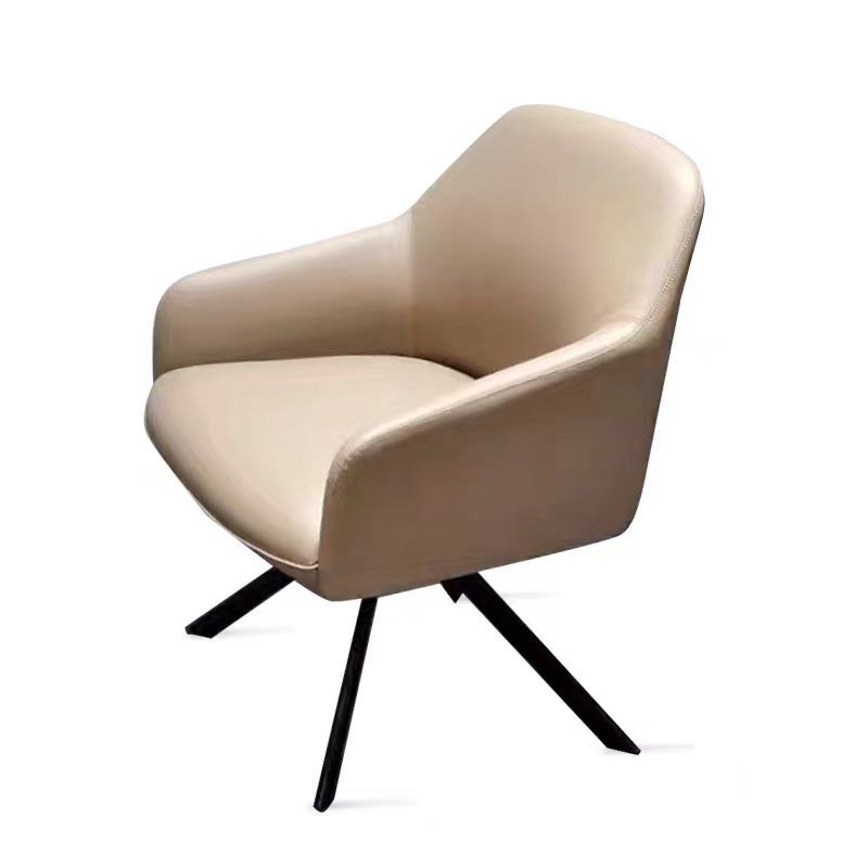 洽谈桌椅接待区休闲椅现代简约沙发学校银行售楼处休闲区单人椅