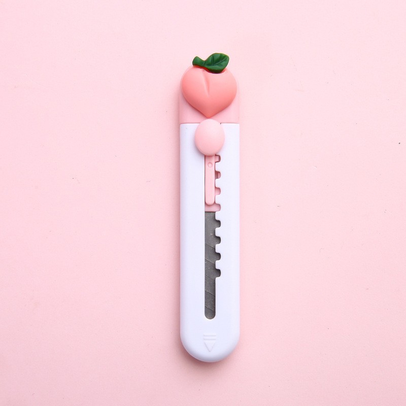 Cute Cartoon Mini Unpacking Art Knife Portable Split Express Knife Student Office Paper Cutting Knife for Handcraft Wholesale