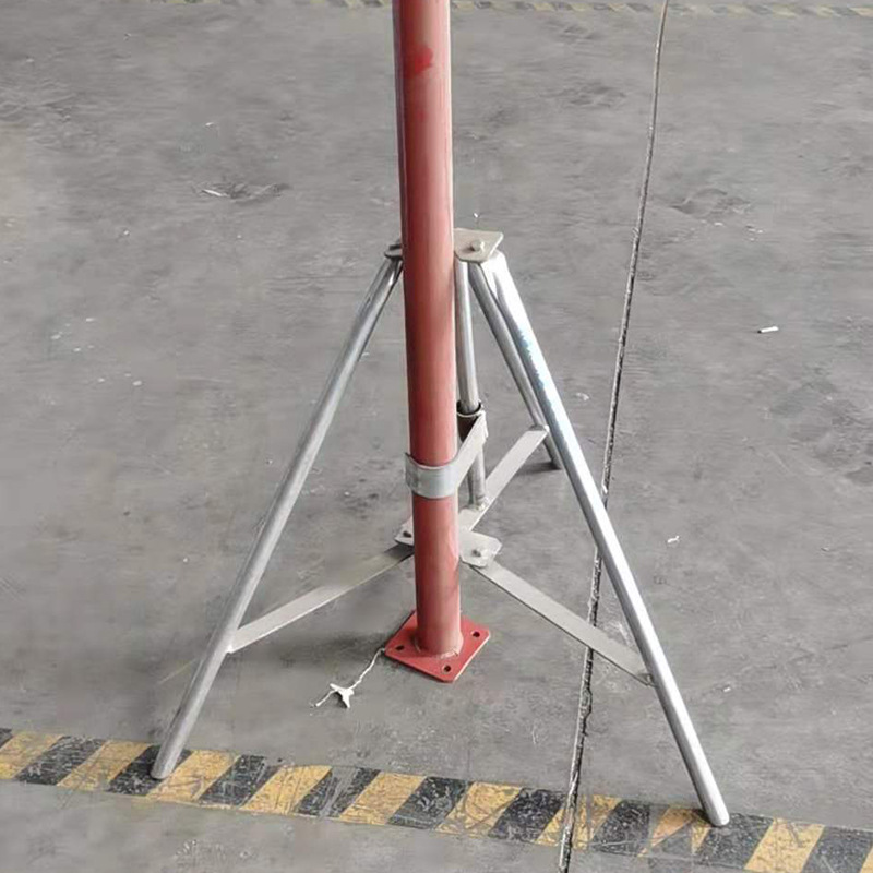 三脚架 建筑三脚架镀锌单支撑三角架建筑钢支撑三脚架铝模板配件