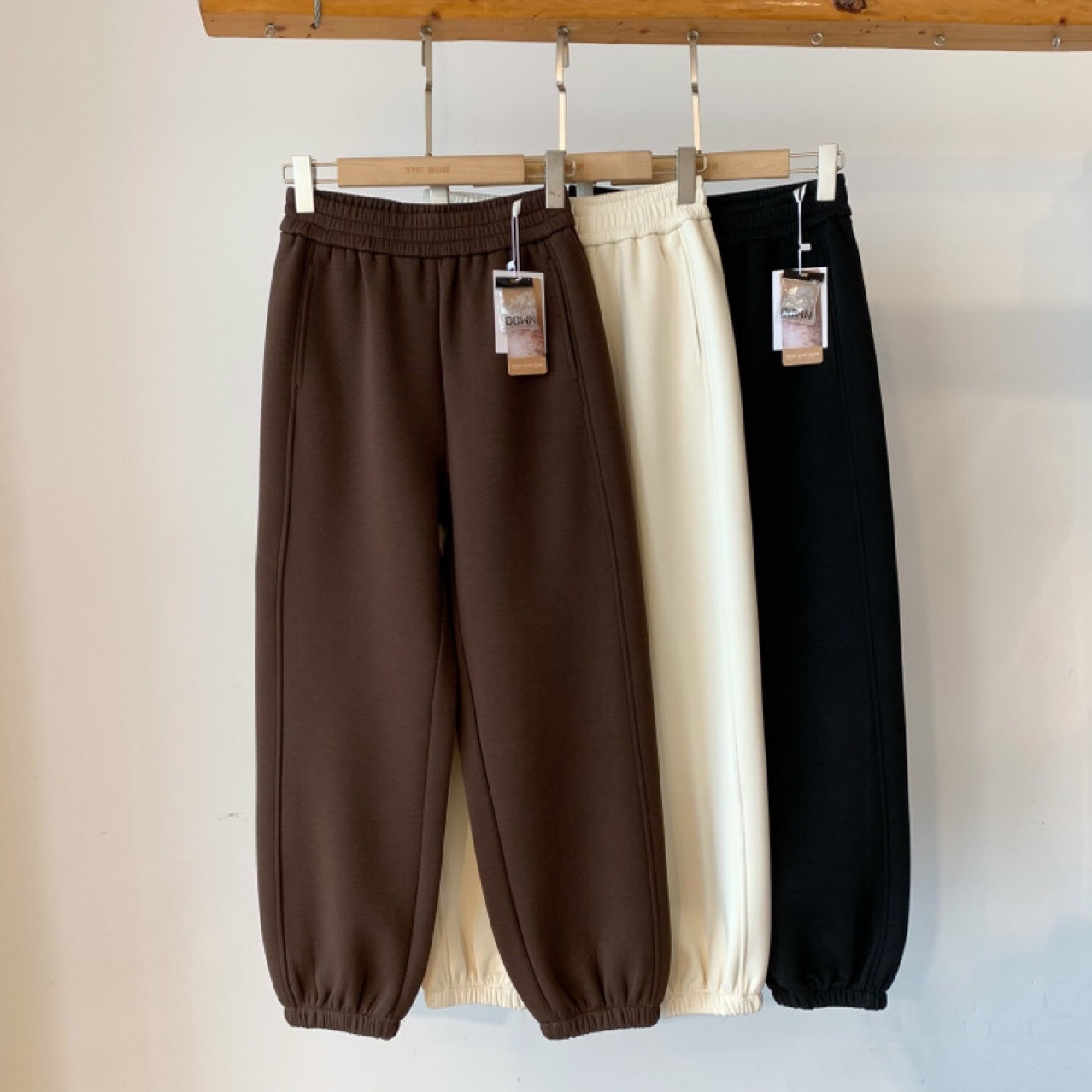 加绒 松紧腰哈伦收脚卫裤秋冬 mp838-阿里巴巴