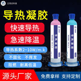 导热凝胶耐高温阻不固化储能电池笔记本显卡CPU硅脂导热膏5G散热