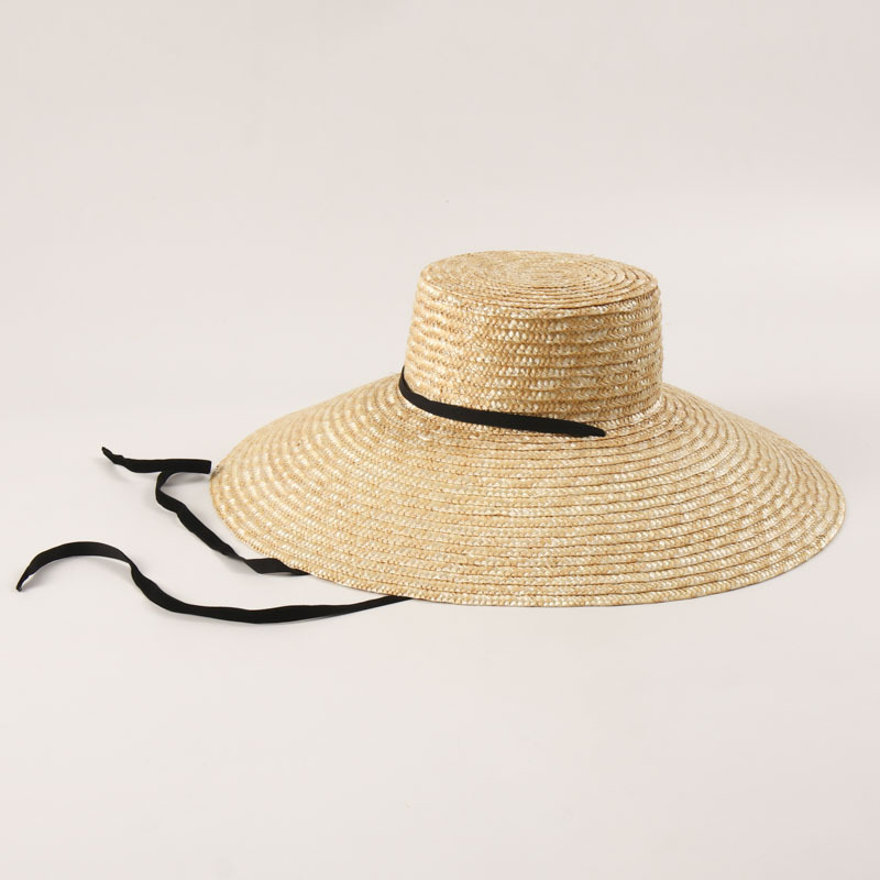 春夏 超大檐草帽