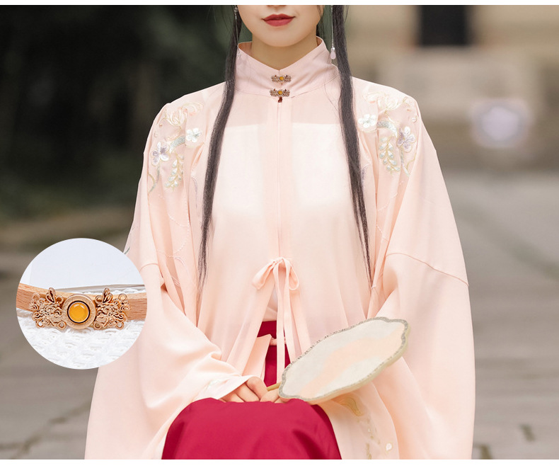 明制子母扣汉服旗袍唐装金属盘扣云肩祥云对扣古装复古古风装饰扣