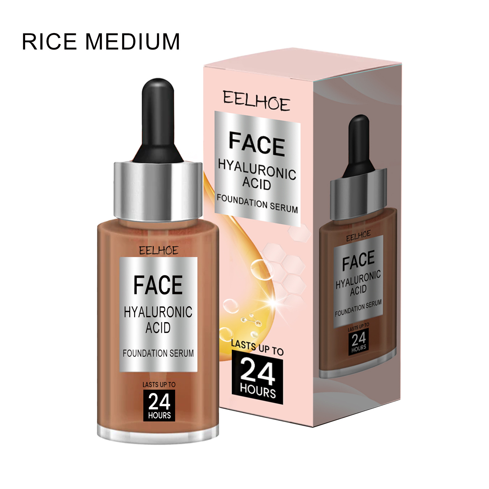 Eelhoe Foundation Essence Desalting Pimple Fine Lines Black Spot Skin Rejuvenation Even Skin Color Concealer