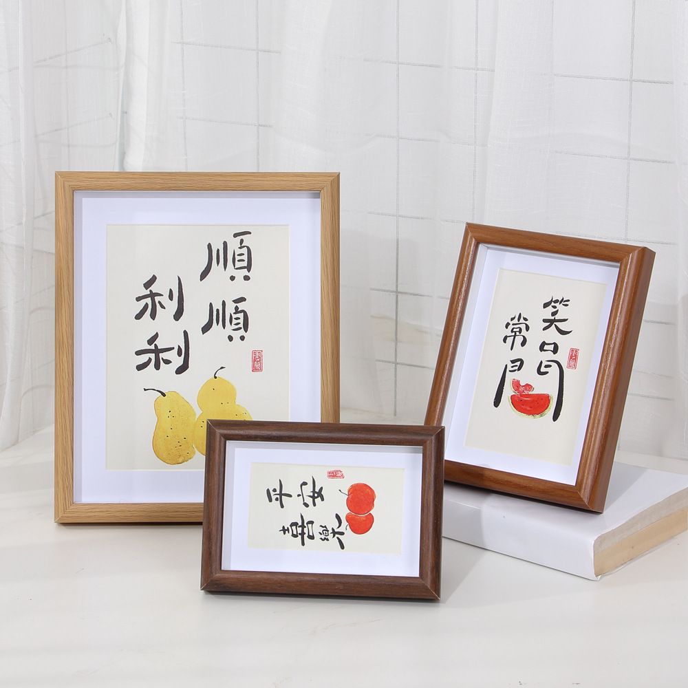 Three-Dimensional Hollow Specimen Photo Frame Table Decoration 6-Inch 8-Inch A4 Butterfly Insect Clay Dried Flower Calligraphy Calligraphy and Painting Photo Frame Wholesale